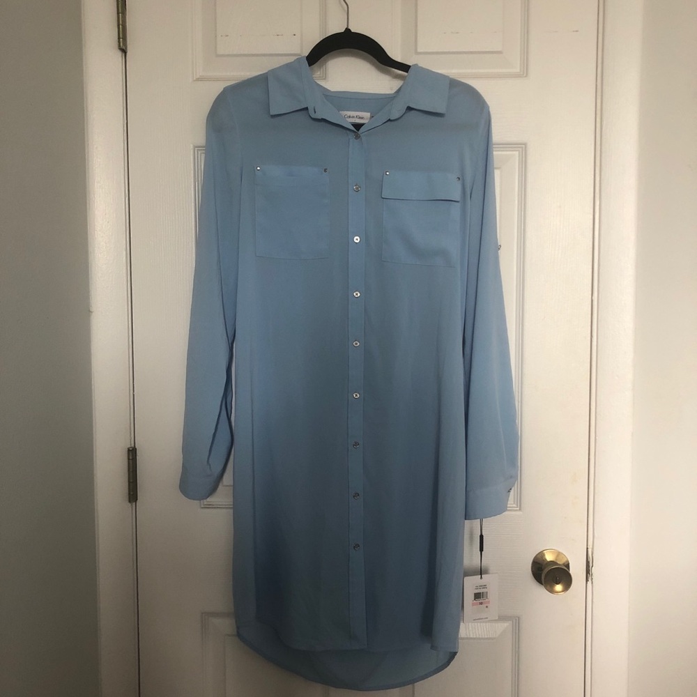 Calvin Klein Light Blue Dress